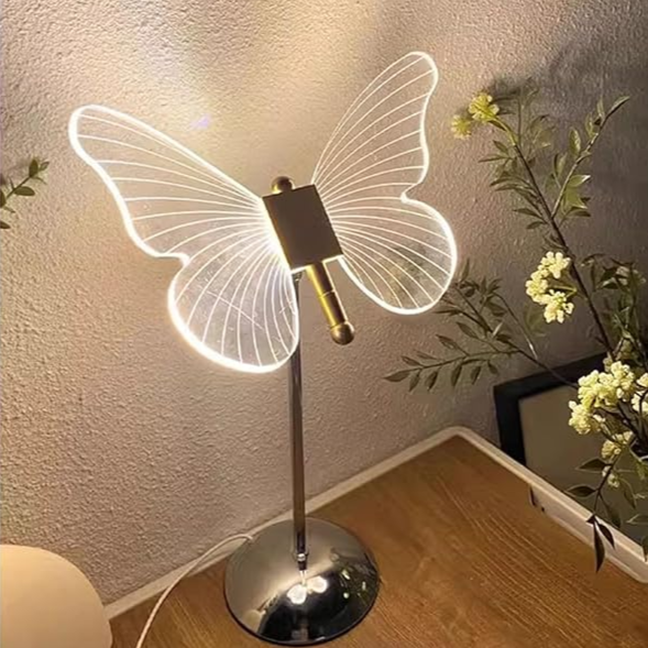Lampe de Table Élégante – Lampe Design pour Bureau et Décor Romantique