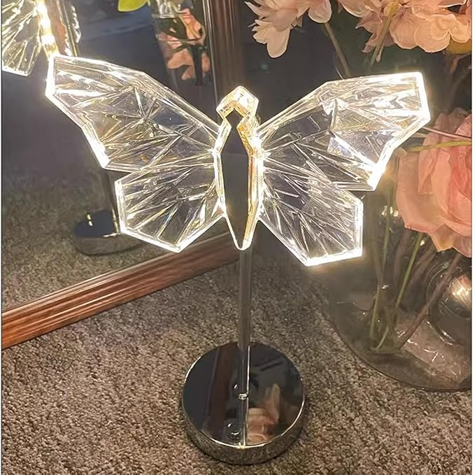 Lampe de Table Élégante – Lampe Design pour Bureau et Décor Romantique