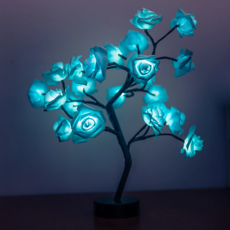 Lampe LED décorative rose – Éclairage cozy pour maison et ambiance relaxante