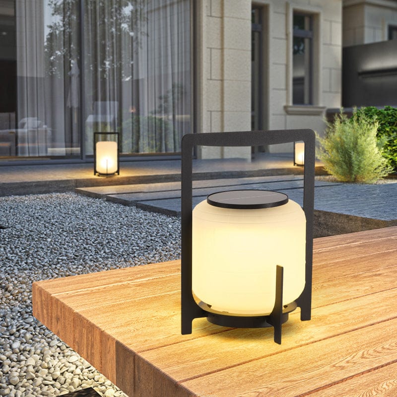 Lampe solaire jardin – Éclairage extérieur élégant pour patio et décoration