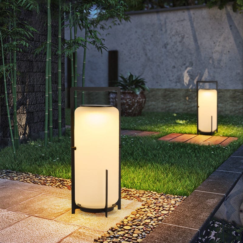 Lampe solaire jardin – Éclairage extérieur élégant pour patio et décoration
