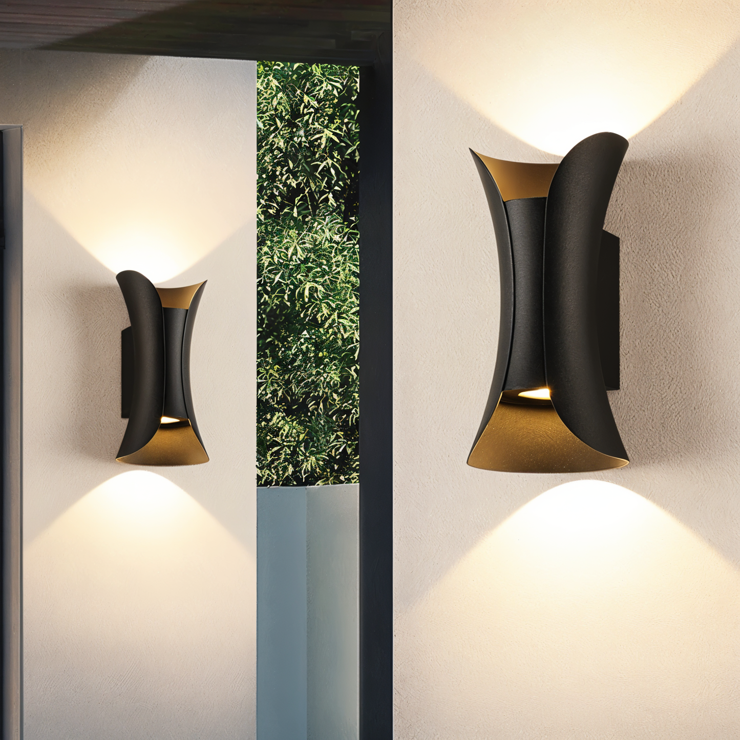 Applique Murale LED Étanche – Luminaire Double Design Moderne pour Bureau et Maison
