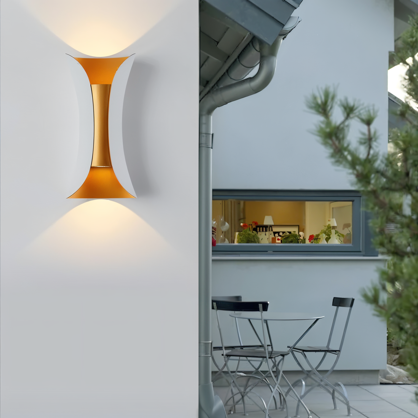 Applique Murale LED Étanche – Luminaire Double Design Moderne pour Bureau et Maison