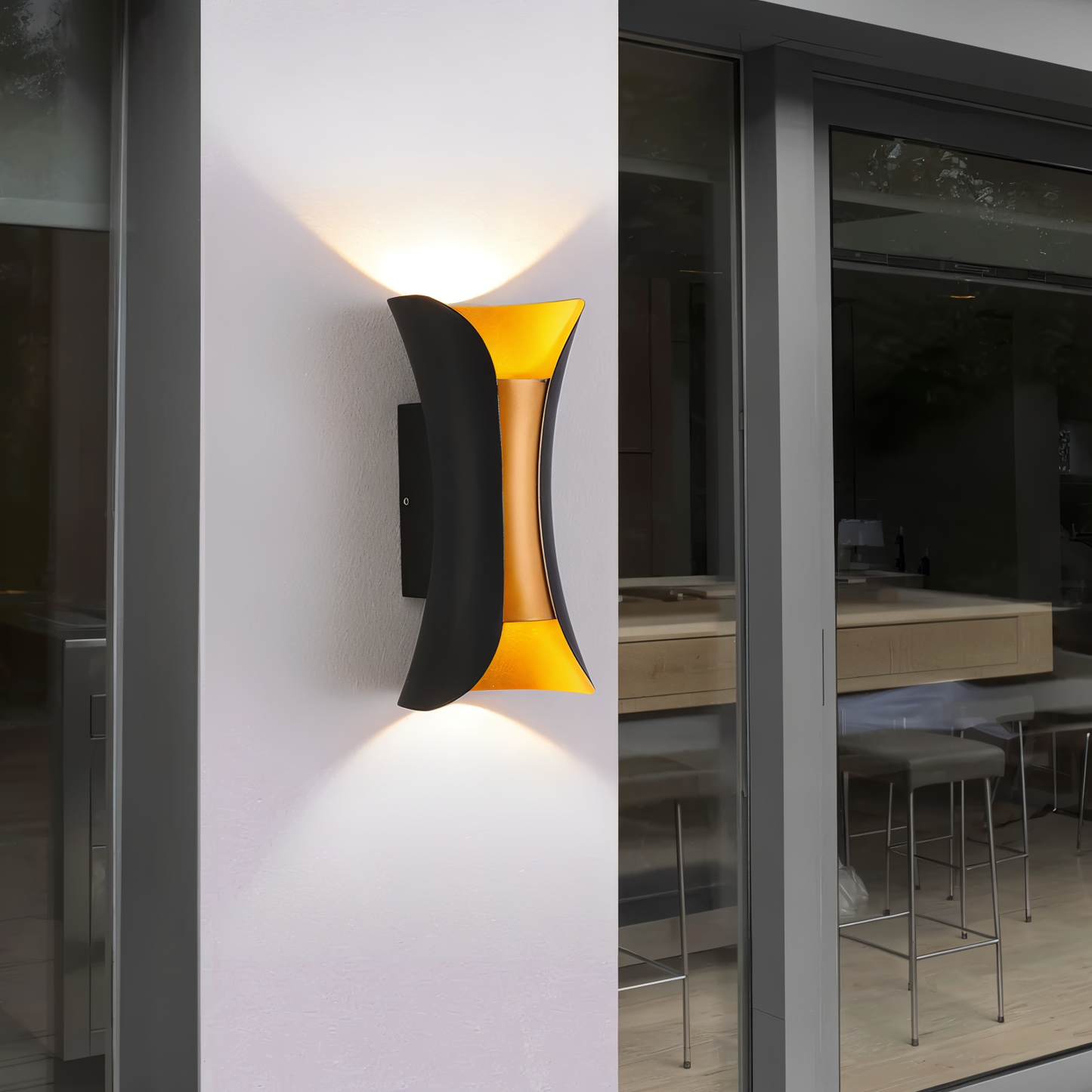 Applique Murale LED Étanche – Luminaire Double Design Moderne pour Bureau et Maison