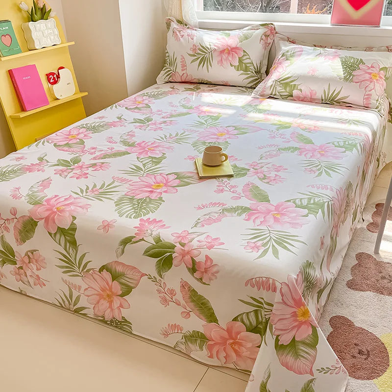 Draps en Lin Doux – Ensemble de Draps Classique pour Confort à la Maison
