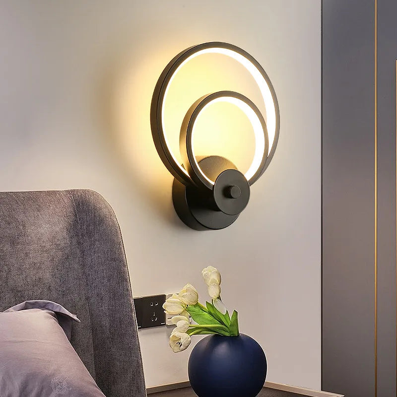 Applique Murale LED Moderne – Lampe en Fer Design pour Décoration Maison et Bureau