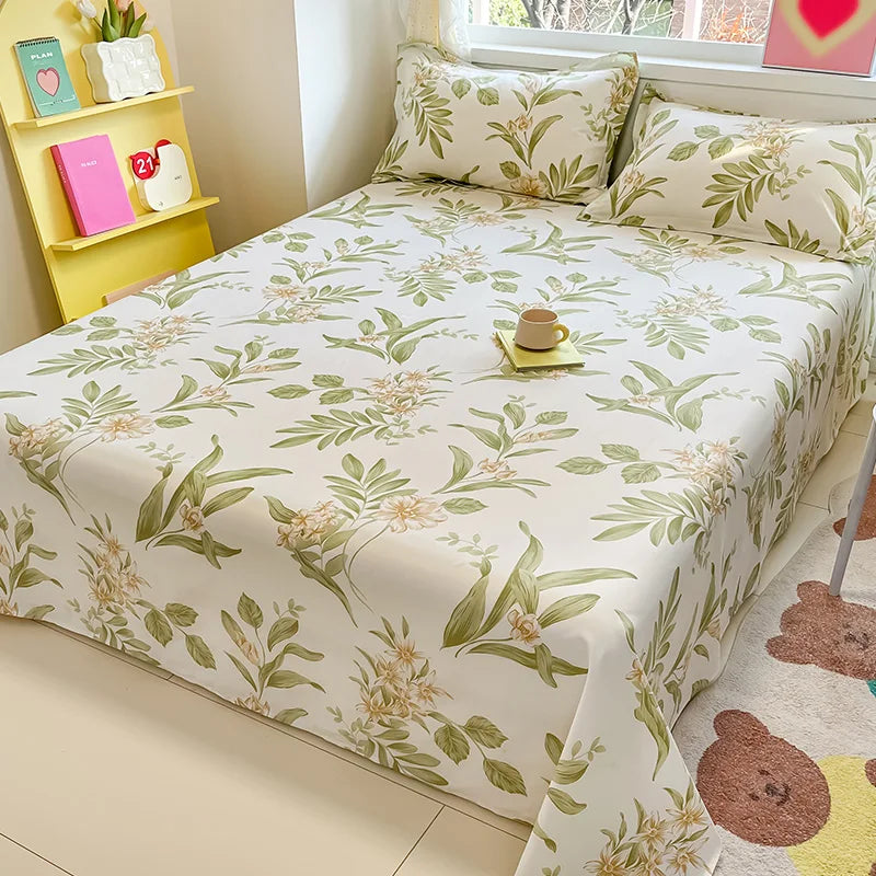 Draps en Lin Doux – Ensemble de Draps Classique pour Confort à la Maison