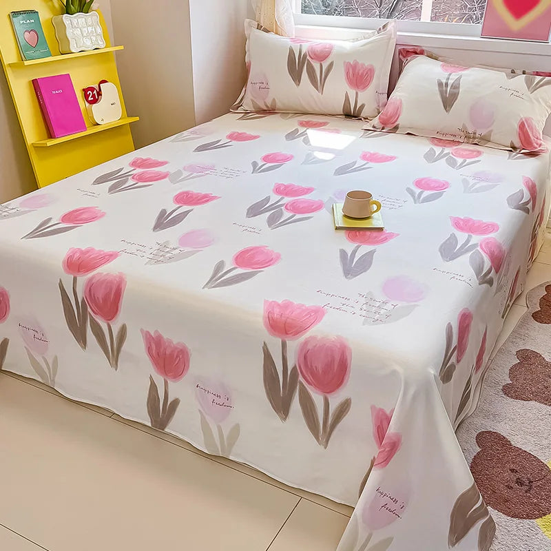 Draps en Lin Doux – Ensemble de Draps Classique pour Confort à la Maison