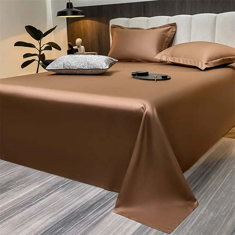 Linge de lit coton égyptien luxe – Draps confortables et élégants pour maison