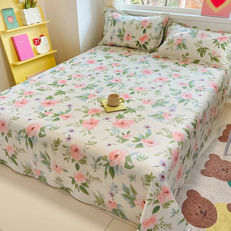 Draps en Lin Doux – Ensemble de Draps Classique pour Confort à la Maison