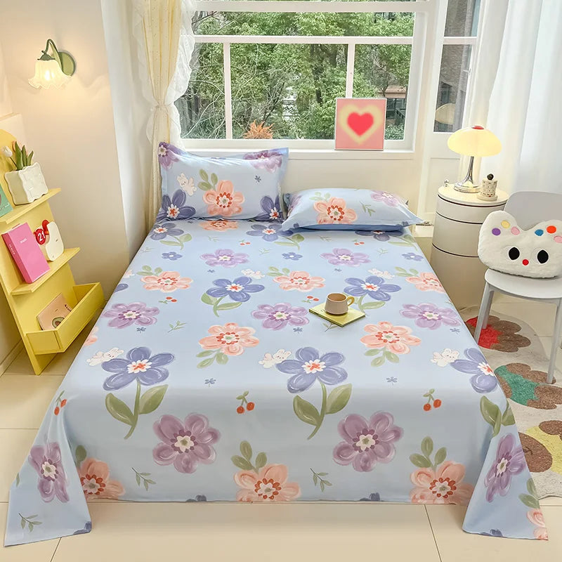 Draps en Lin Doux – Ensemble de Draps Classique pour Confort à la Maison