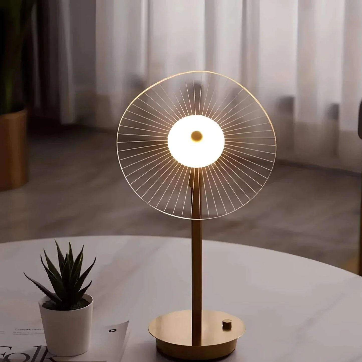 Lampe de Table LED – Lampe moderne élégante pour salon design et déco intérieure