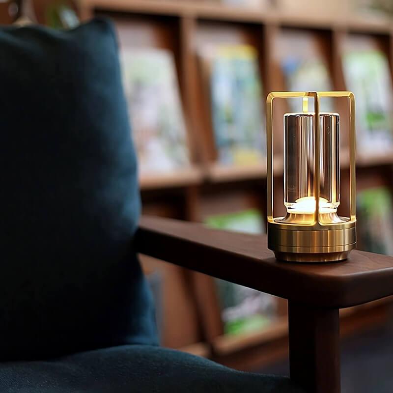 Lampe de Table LED Rétro Sans Fil – Éclairage Élégant pour Maison et Bureau