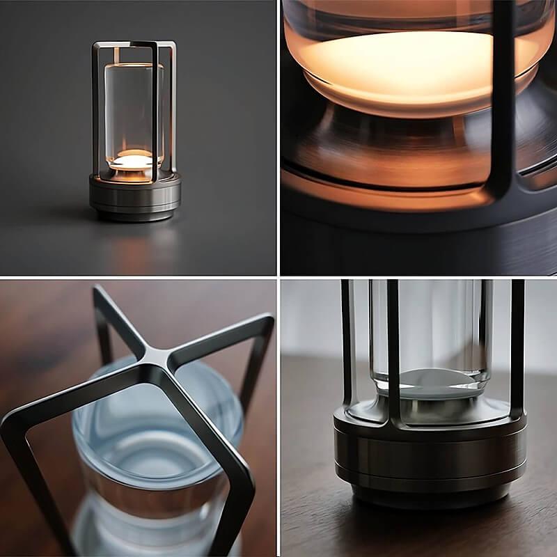 Lampe de Table LED Rétro Sans Fil – Éclairage Élégant pour Maison et Bureau