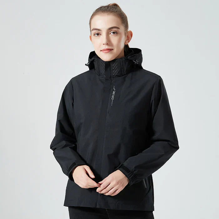 Veste coupe-vent unisexe – Veste amovible légère et imperméable