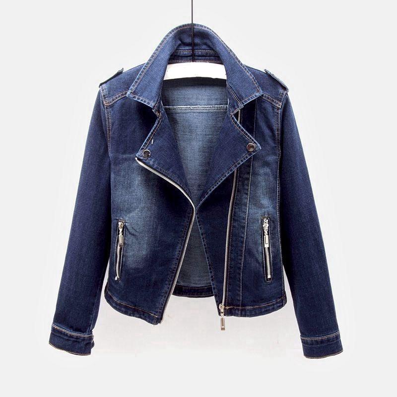 Veste en jean femme – Veste moto tendance et stylée