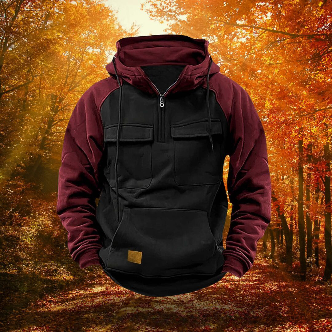 Hoodie homme durable – Sweat à capuche confortable et résistant pour aventure