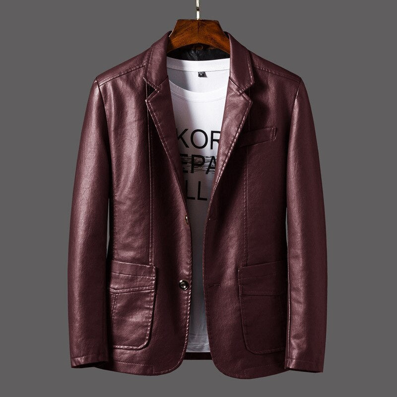 Veste en cuir homme – Veste élégante et stylée pour occasions spéciales