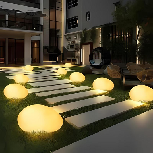 Lampe d'extérieur étanche télécommandée – Éclairage jardin et terrasse LED
