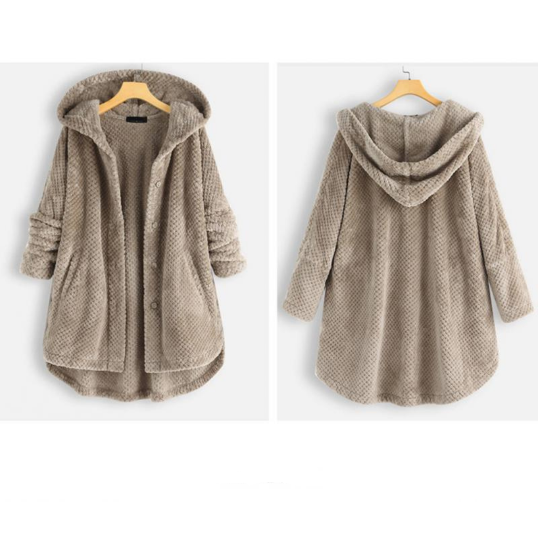 Fleece femme capuche – Vêtement doux et confortable pour l'hiver