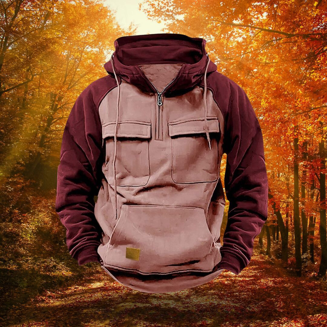 Hoodie homme durable – Sweat à capuche confortable et résistant pour aventure