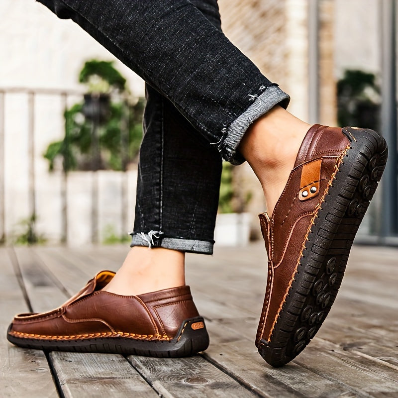 Chaussures orthopédiques cuir homme – Chaussures de loisirs confortables et élégantes