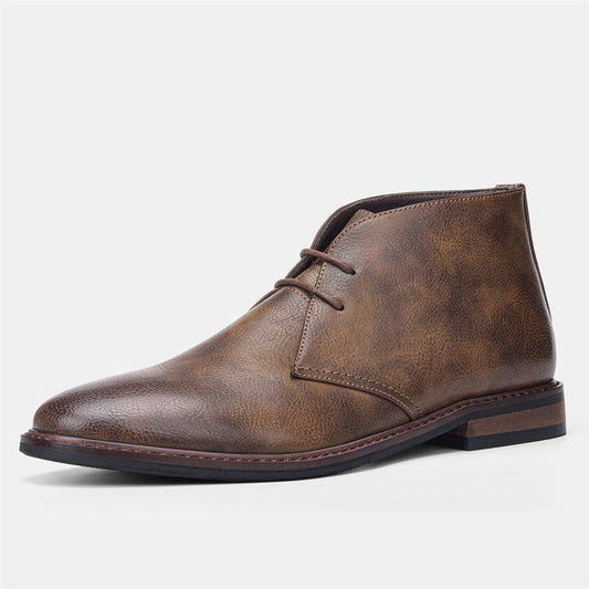 Bottes désert homme – Chaussures vintage classiques en cuir