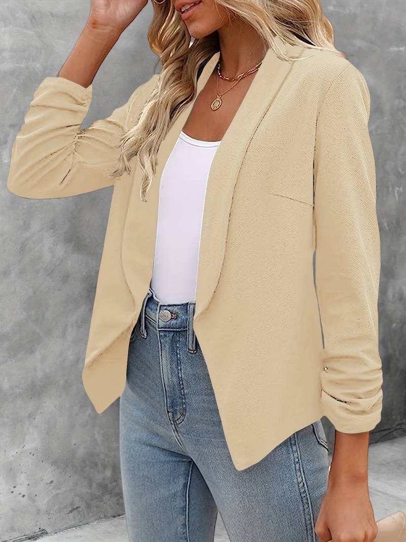 Blazer élégant femme – Veste ouverte chic et moderne