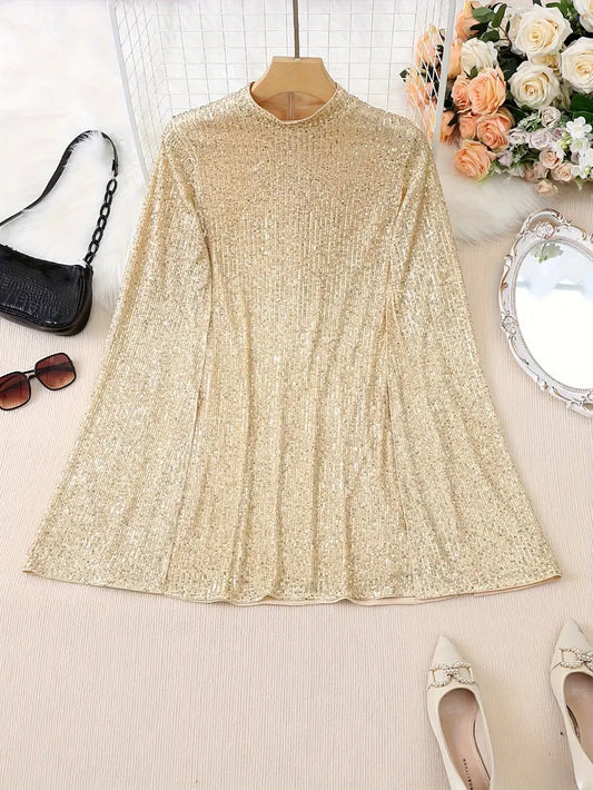 Robe de soirée femme – Mini robe en sequins chic et élégante