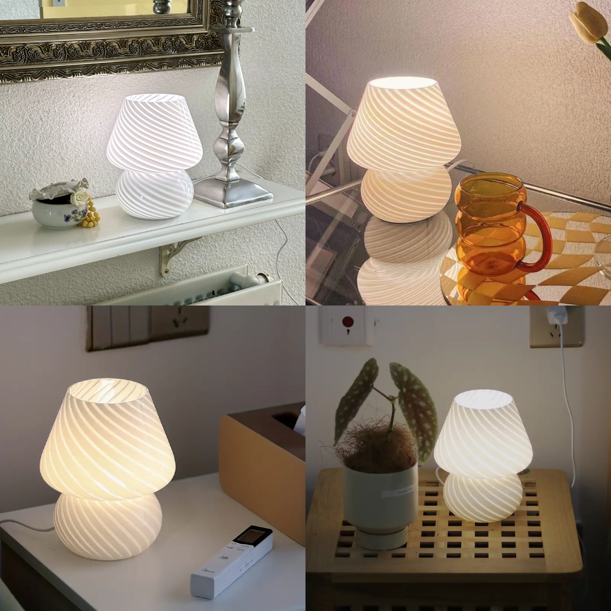 Lampe de Table Élégante Blanche – Luminaire Chic pour Maison et Bureau