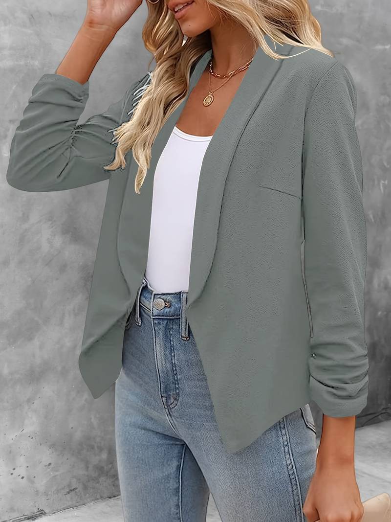 Blazer élégant femme – Veste ouverte chic et moderne