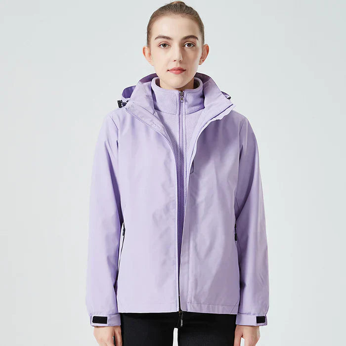 Veste coupe-vent unisexe – Veste amovible légère et imperméable