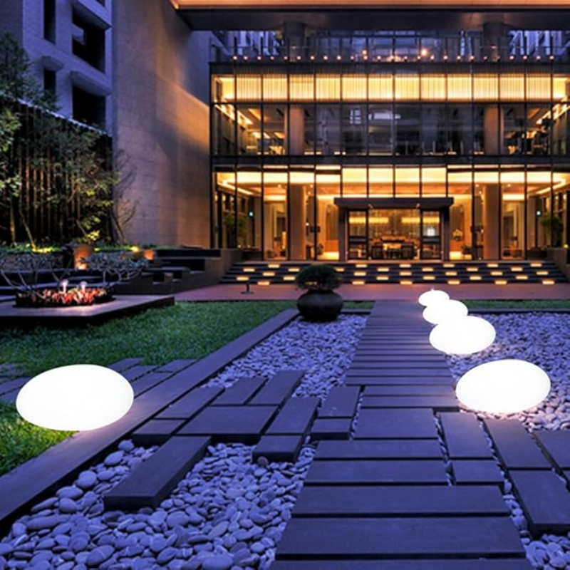 Lampe d'extérieur étanche télécommandée – Éclairage jardin et terrasse LED