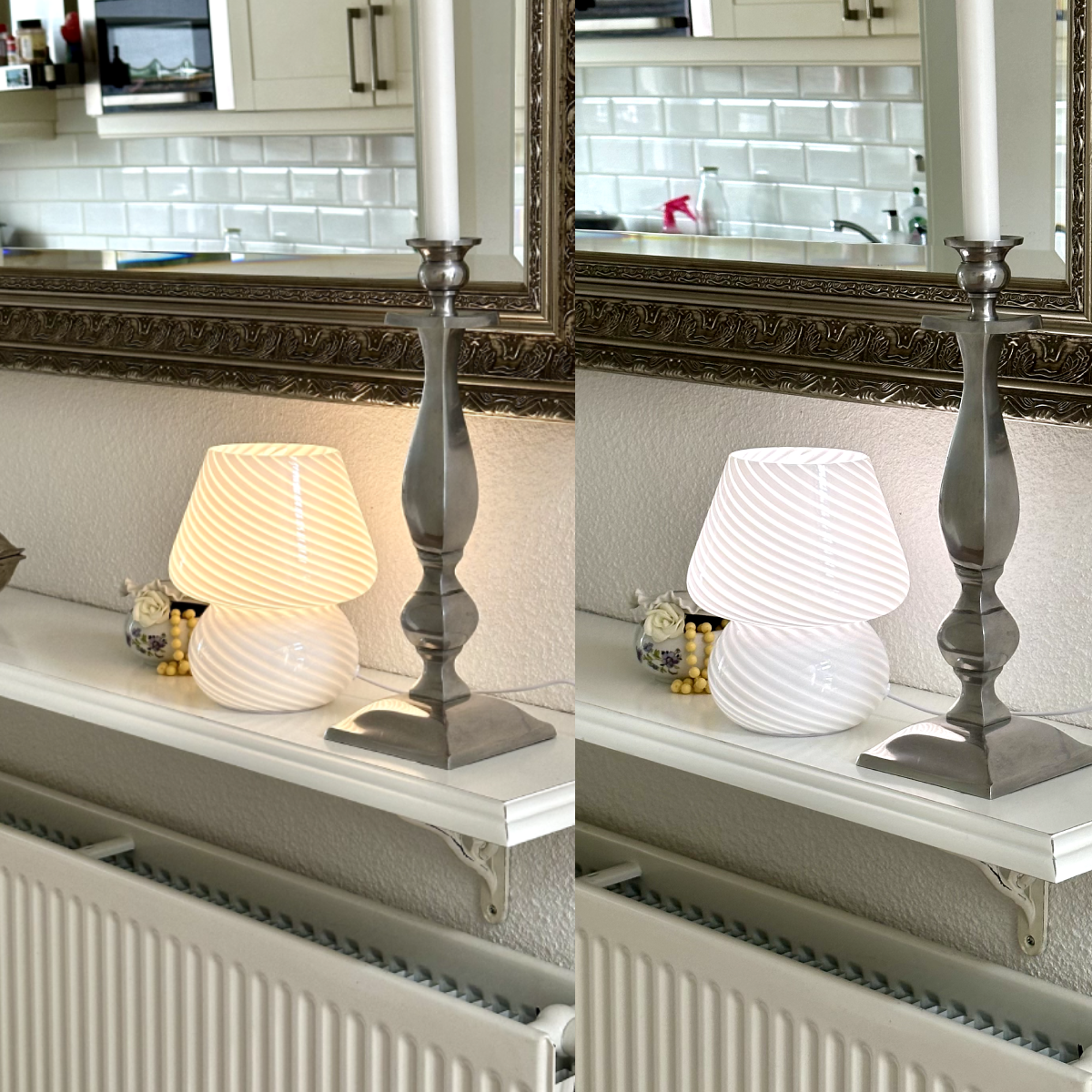 Lampe de Table Élégante Blanche – Luminaire Chic pour Maison et Bureau
