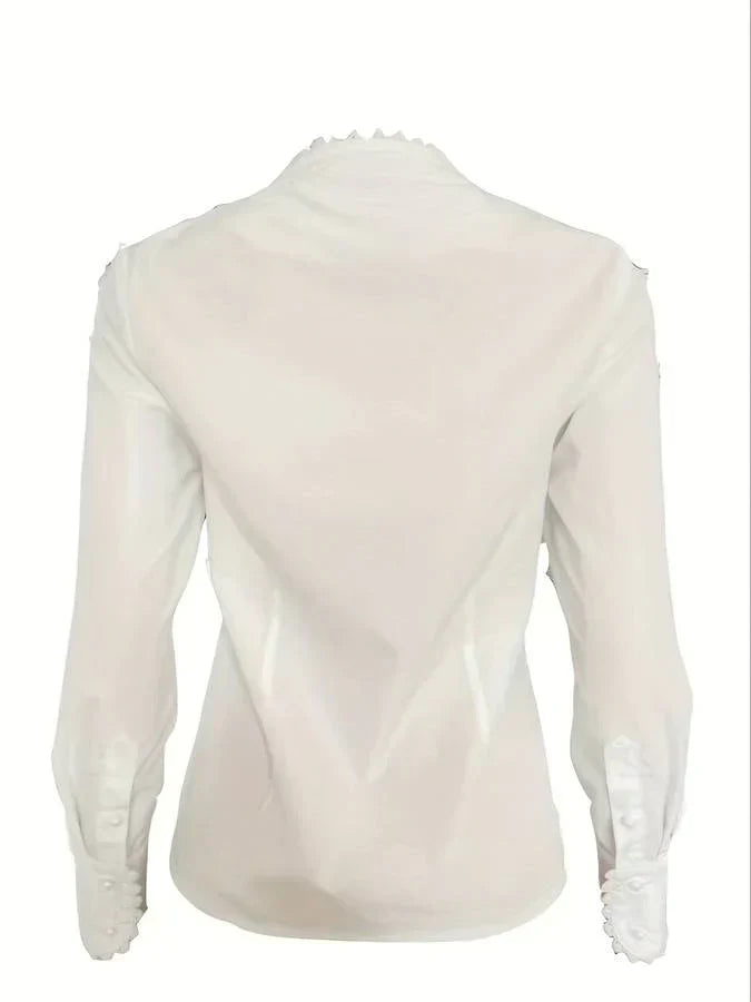 Blouse élégante femme – Chemisier à manches longues chic et fluide