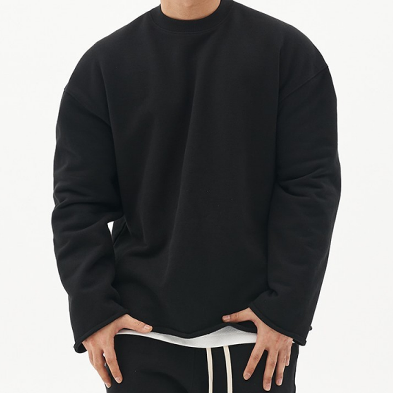 Pull décontracté homme – Sweat classique à coupe relax pour style toute l'année