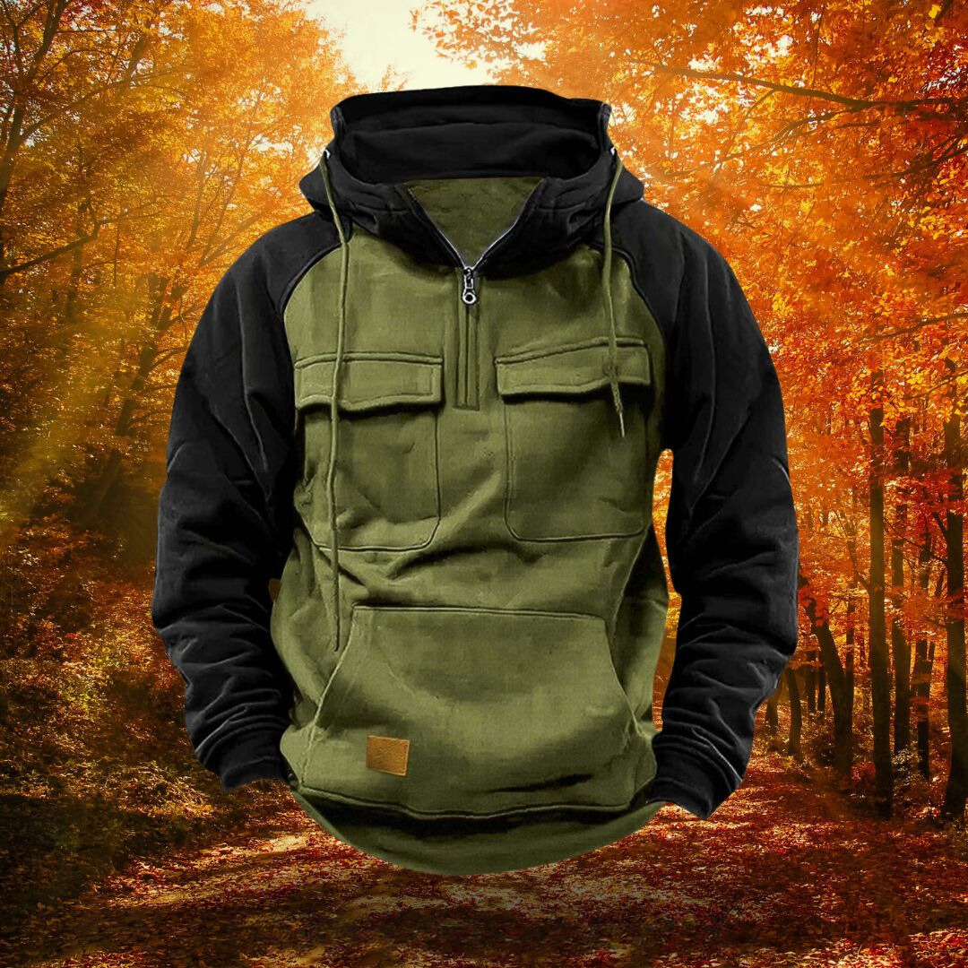 Hoodie homme durable – Sweat à capuche confortable et résistant pour aventure