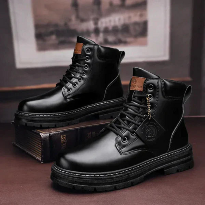 Bottes robustes homme – Chaussures de plein air imperméables et confortables