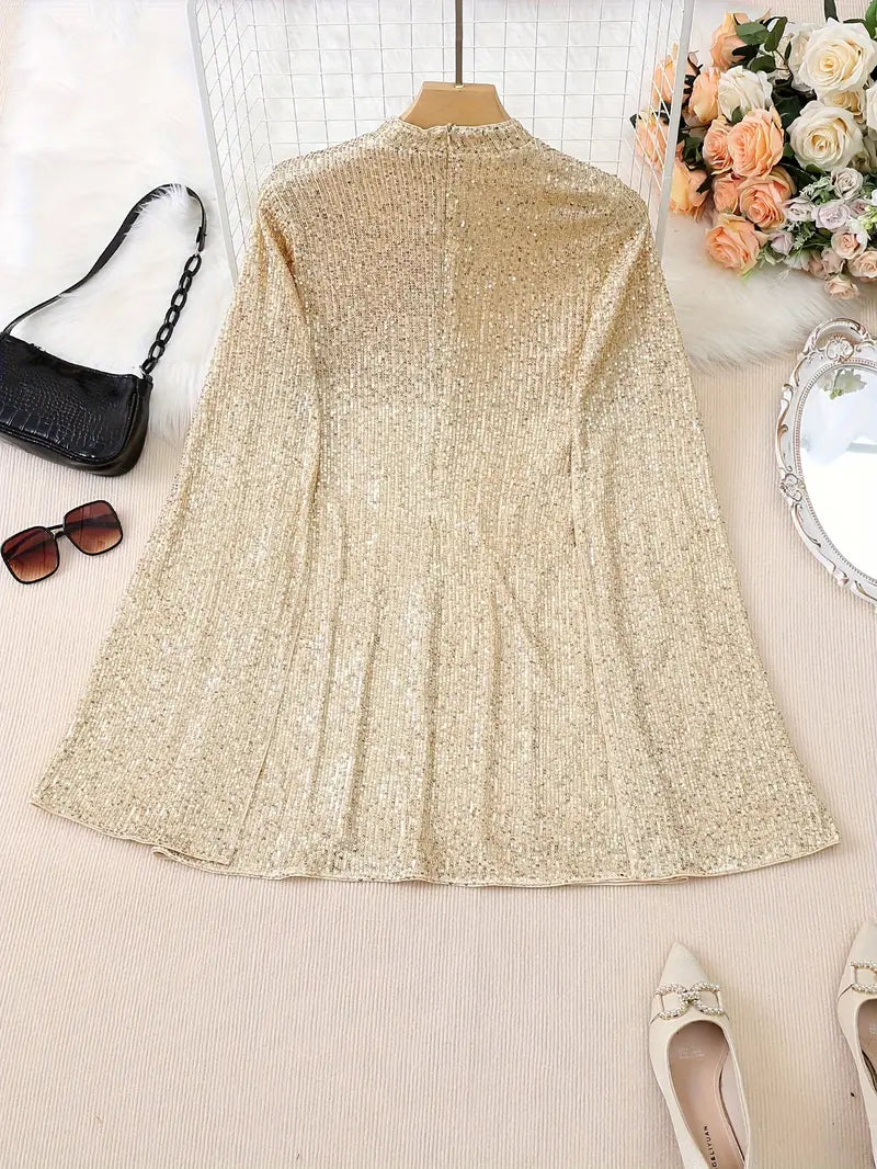 Robe de soirée femme – Mini robe en sequins chic et élégante