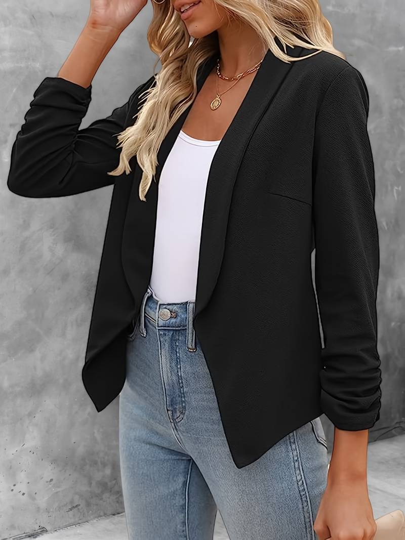 Blazer élégant femme – Veste ouverte chic et moderne