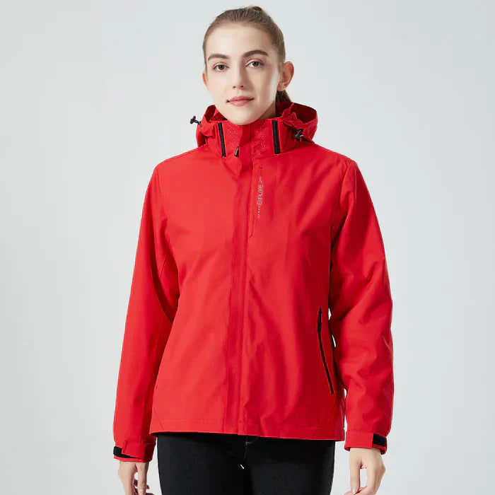 Veste coupe-vent unisexe – Veste amovible légère et imperméable