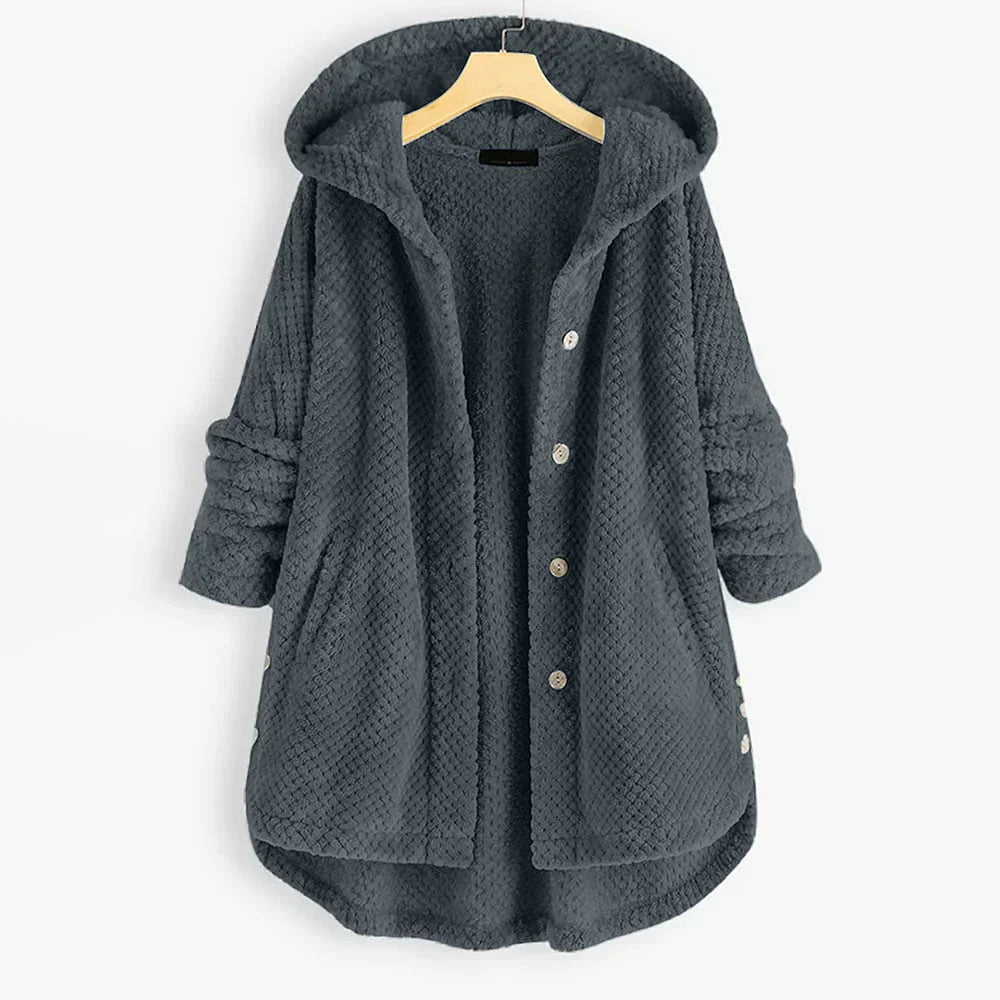 Fleece femme capuche – Vêtement doux et confortable pour l'hiver