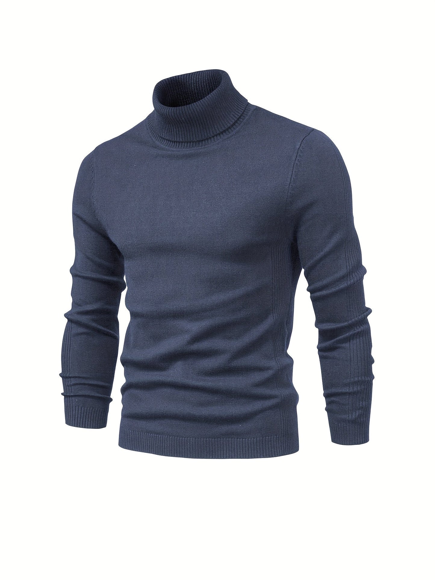 Pull col roulé homme – Pull élégant en laine mérinos pour l'hiver