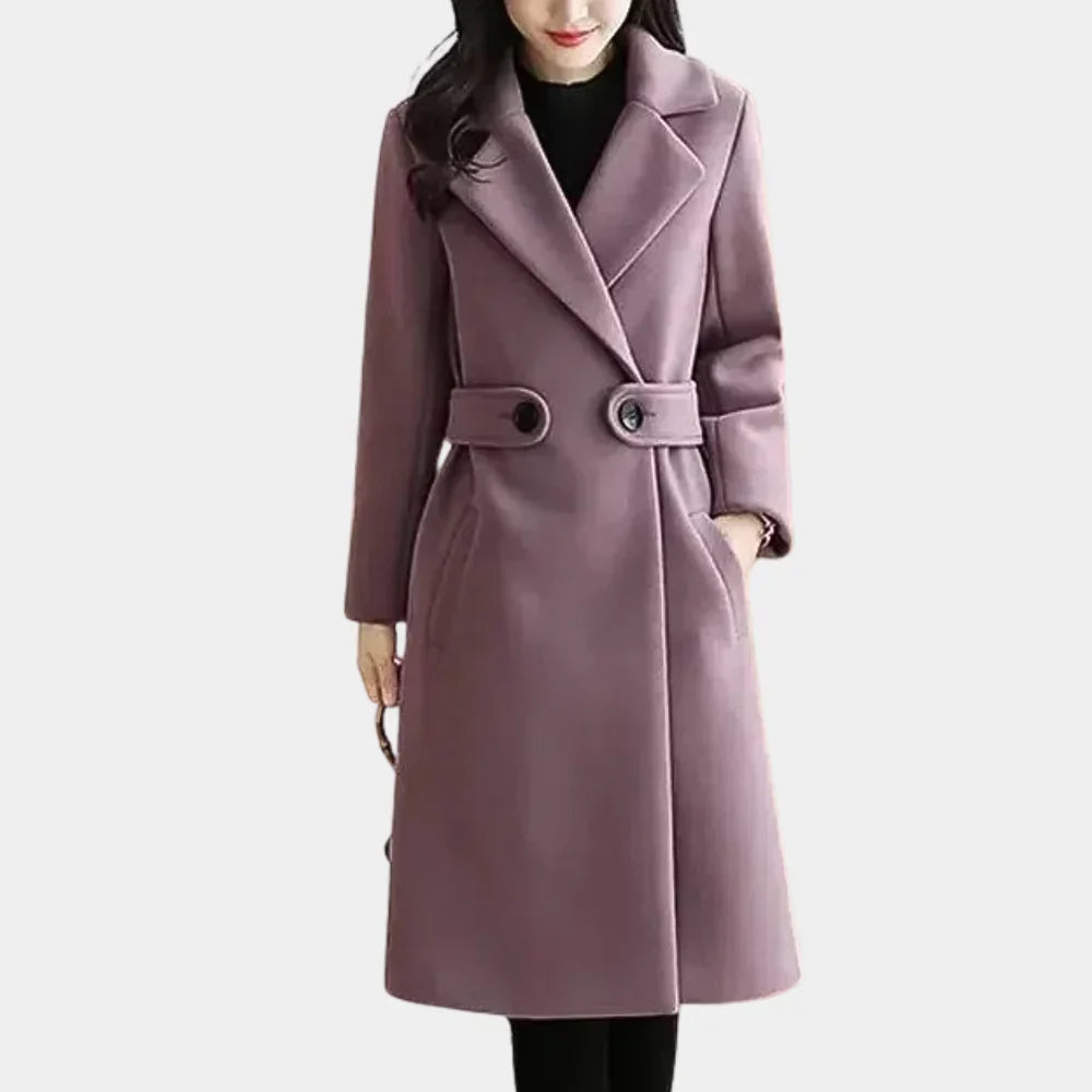 Manteau d'hiver femme – Long manteau chaud et élégant pour saison froide