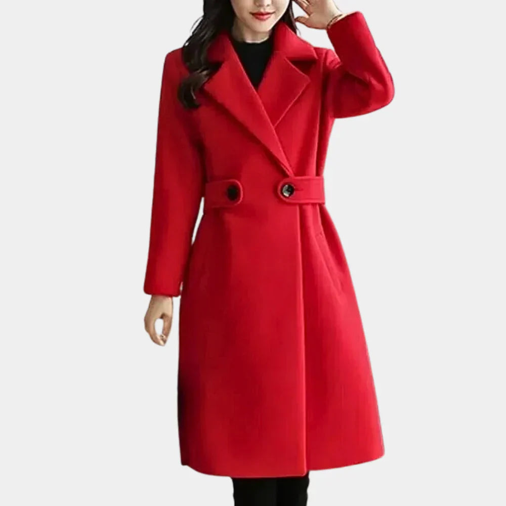 Manteau d'hiver femme – Long manteau chaud et élégant pour saison froide