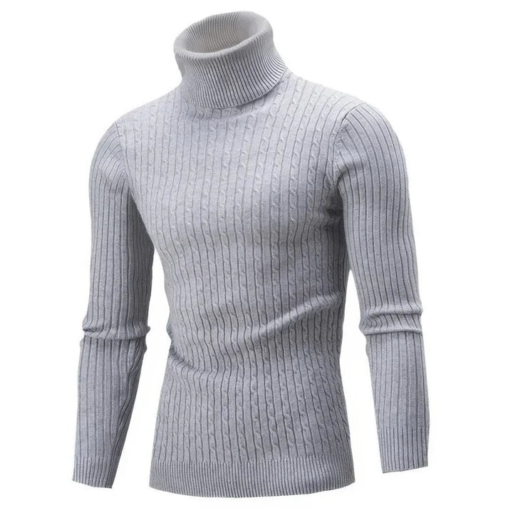 Pull col roulé homme – Pull en laine de qualité disponible en plusieurs couleurs