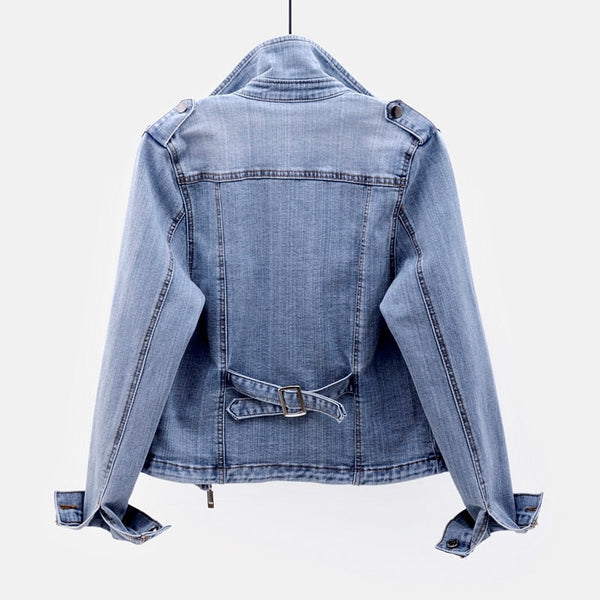 Veste en jean moto unisexe – Veste polyvalente et durable pour hommes et femmes