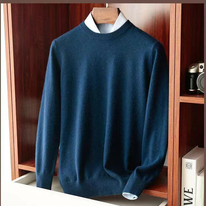 Pull en tricot automne homme – Pull chaud et confortable en laine pour homme