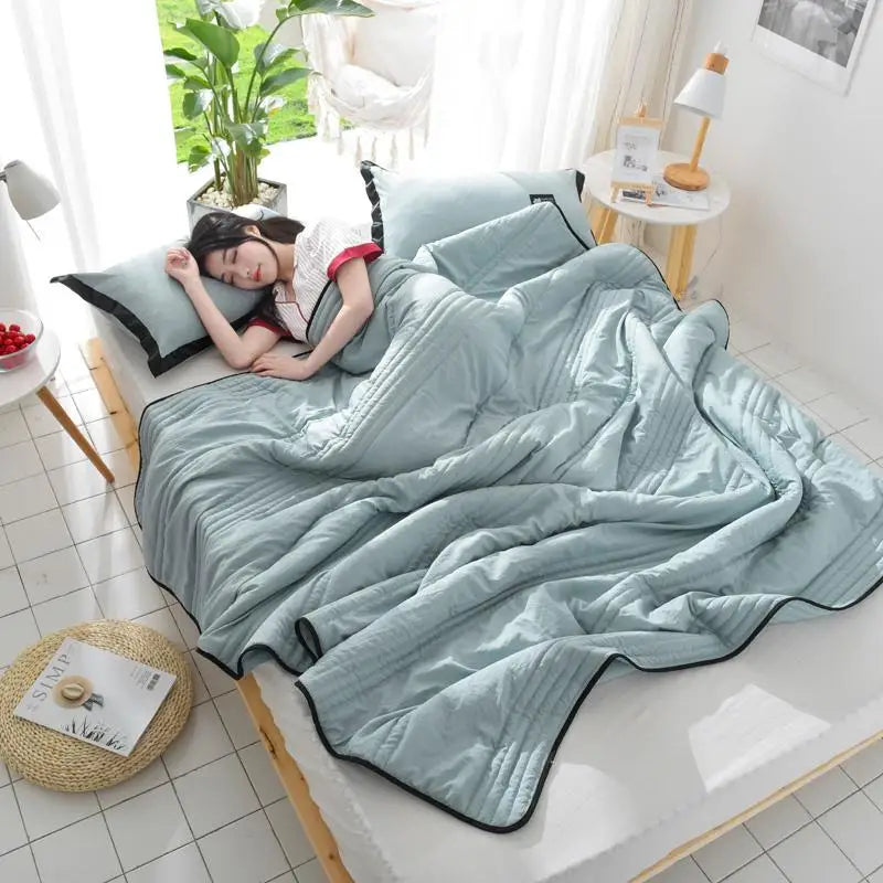 Housse de couette bambou – Housse douce et respirante pour confort toute saison