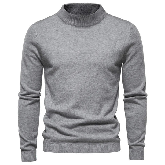 Pull col roulé chaud – Pull confortable en laine pour hiver